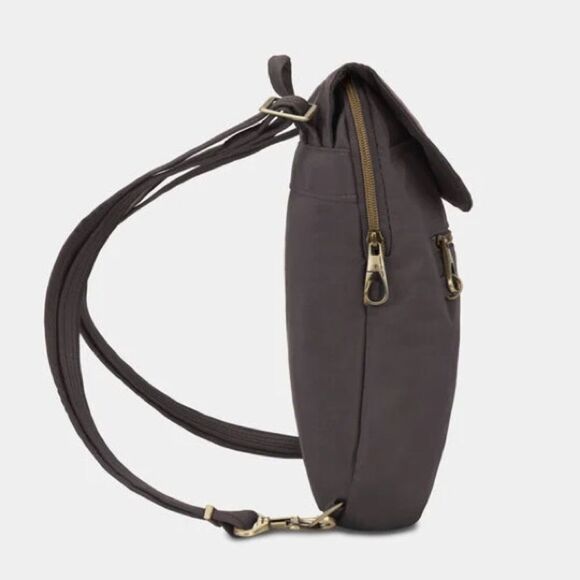 Travelon Anti-Theft Signature Slim Backpack, travel bag Anti-Backpack - Ocean - Picture 12 of 14